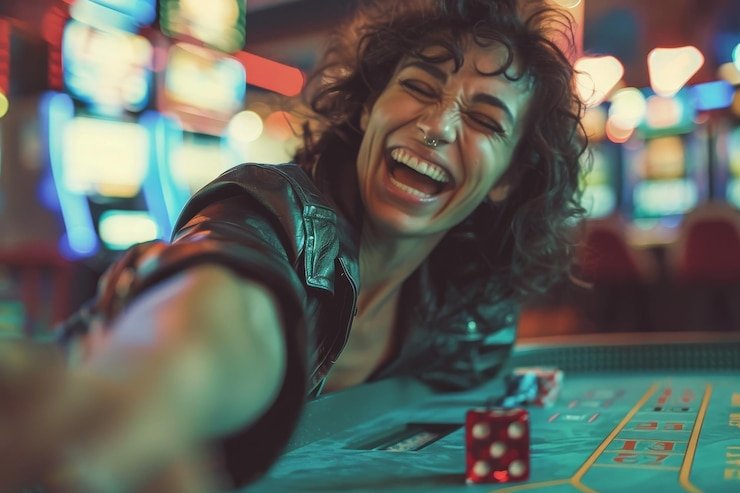 Studio live dealer rokokslot login dengan meja blackjack dan roulette